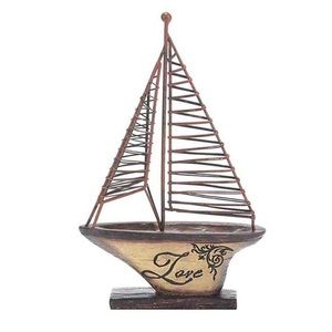 NIB metal Sailboat 8.5”